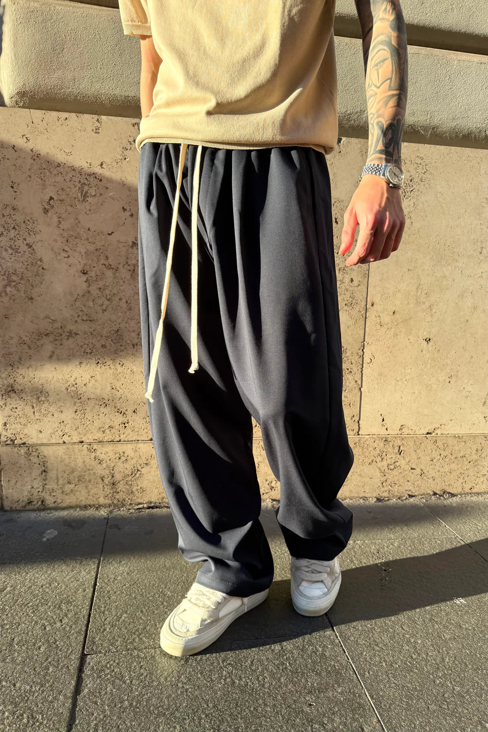 Ali/Pantalón Urbano Oversize Flow