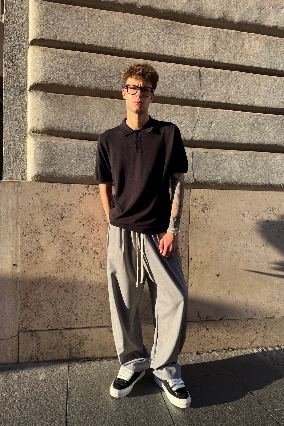 Ali/Pantalón Urbano Oversize Flow