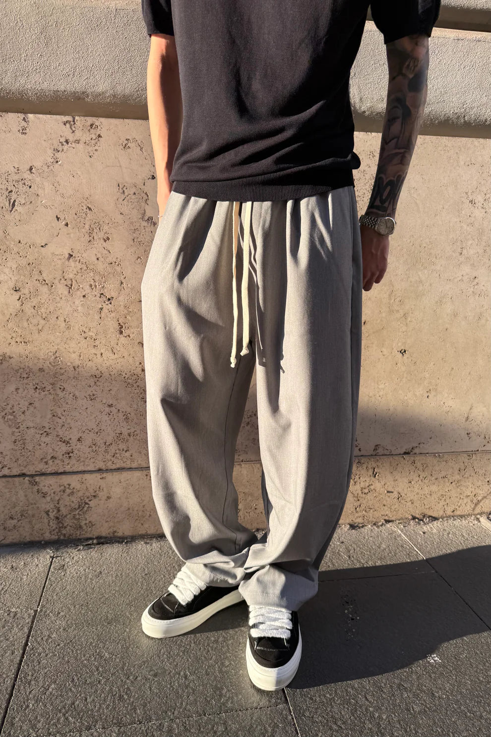 Ali/Pantalón Urbano Oversize Flow