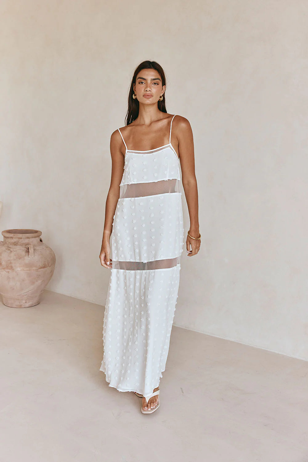 Maxi Vestido Estilo Resort