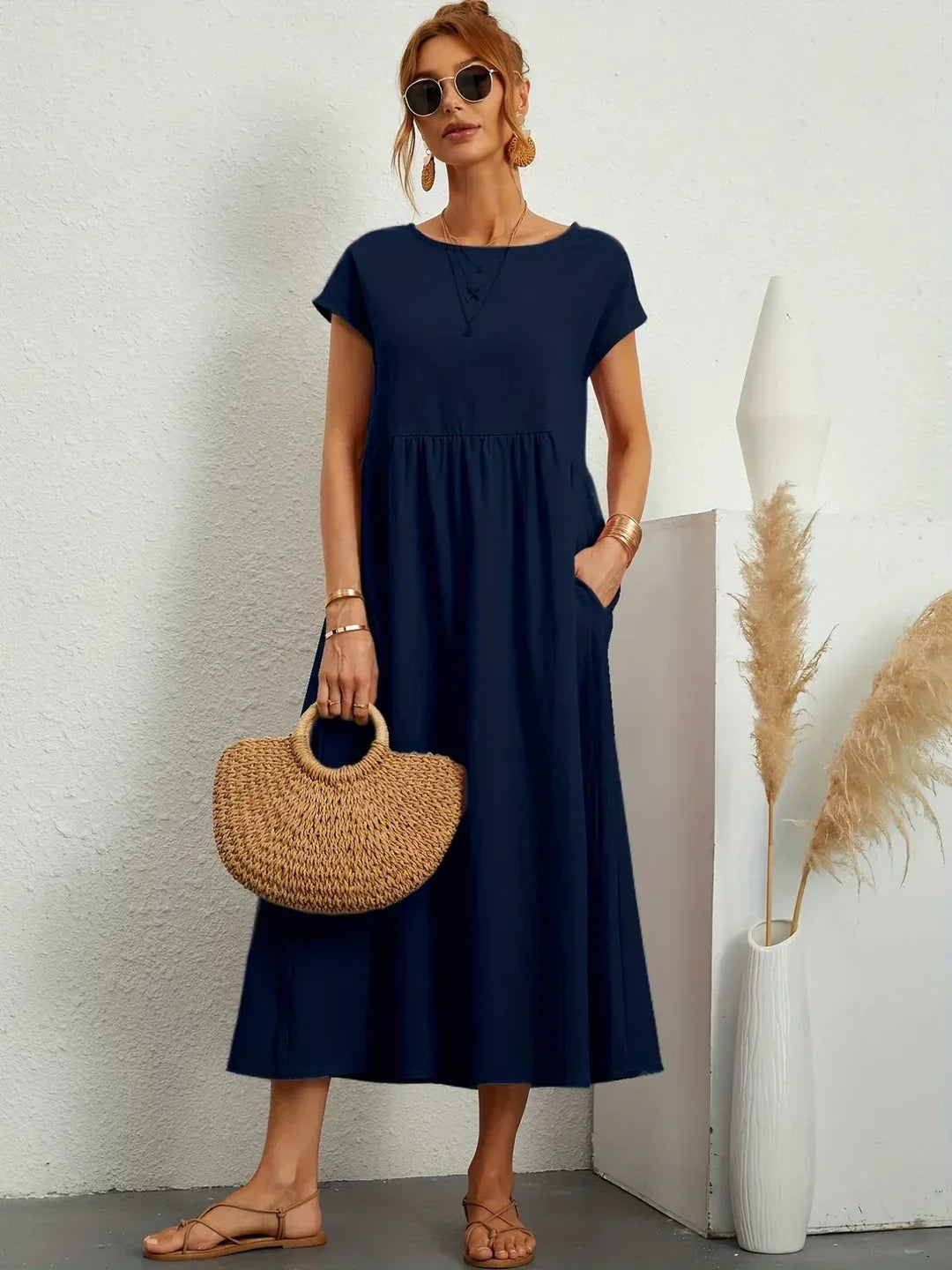 Elena/ Vestido Casual Estilizado